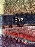 J.Crew Chevron-herringbone Blue Jeans Size 31 waist (petite) - photo 8
