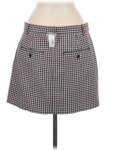 Madewell Mini Skirt in Plaid (view 2)