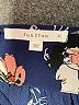 Fun2Fun Floral Blue 3/4 Sleeve Blouse Size XL - photo 7
