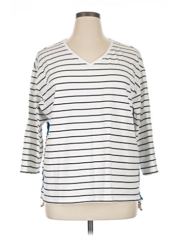 Chico's 3/4 Sleeve T-Shirt (view 1)