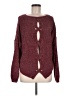 Express Outlet 100% Acrylic Burgundy Pullover Sweater Size M - photo 1