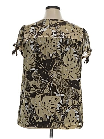 Apt. 9 Short Sleeve Blouse (view 2)