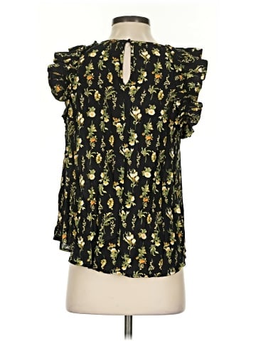 Blu Pepper Short Sleeve Blouse (view 2)