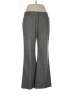 Express Design Studio Chevron-herringbone Gray Wool Pants Size 10 - photo 1