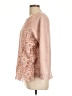 Adrianna Papell 100% Polyester Pink Long Sleeve Blouse Size L - photo 5