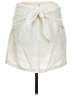 JOA Solid White Casual Skirt Size M - photo 2