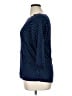 Coldwater Creek Polka Dots Blue Pullover Sweater Size 16 - photo 5
