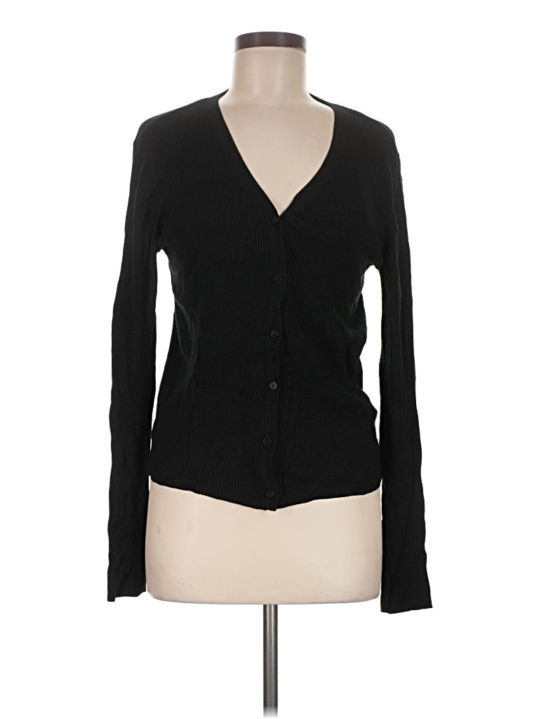 Pre-owned Primark Cardigan Sweater In Black
