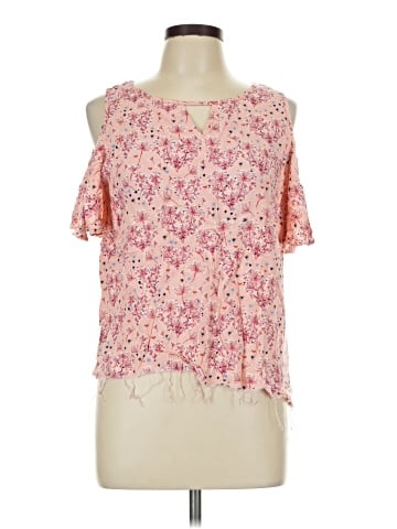 St. John's Bay Short Sleeve Blouse (view 1)