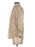 byCORPUS 100% Polyester Floral Ivory Long Sleeve Blouse Size S - photo 5