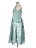 Assorted Brands Floral Teal Casual Dress Size L - photo 5