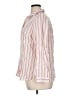 Chico's Stripes Pink Long Sleeve Button-Down Shirt Size XL - photo 5