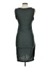 Leith Solid Gray Casual Dress Size L - photo 2