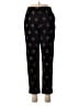 Topshop Hearts Black Casual Pants Size 6 - photo 1