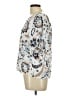 Ann Taylor Blue 3/4 Sleeve Blouse Size L - photo 5