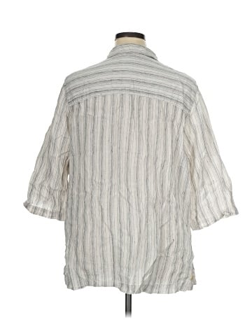 Tahari 3/4 Sleeve Button-Down Shirt (view 2)