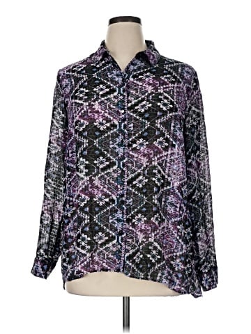 Jones New York Long Sleeve Blouse (view 1)
