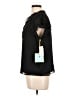 CeCe 100% Polyester Black Short Sleeve Blouse Size L - photo 5