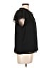 CeCe 100% Polyester Black Short Sleeve Blouse Size L - photo 4