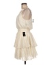 Express 100% Polyester Ivory Casual Dress Size M - photo 5