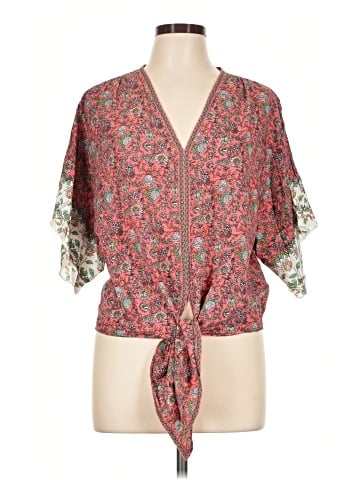 Max Studio 3/4 Sleeve Blouse (view 1)