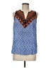 THML 100% Polyester Blue Sleeveless Blouse Size M - photo 1