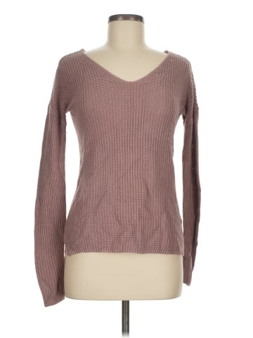 Pink Rose Pullover Sweater (view 1)