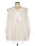 Avenue 100% Polyester Ivory Sleeveless Blouse Size 22 Plus - photo 1