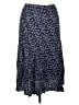 Appleseeds 100% Rayon Floral Blue Casual Skirt Size M - photo 1