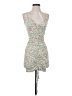Haute Monde Floral Green Cocktail Dress Size S - photo 1