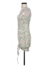 Haute Monde Floral Green Cocktail Dress Size S - photo 5