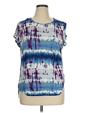 Simply Vera Vera Wang Short Sleeve Blouse (view 1)