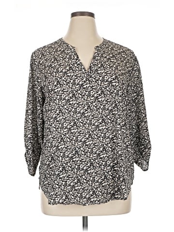 Maurices 3/4 Sleeve Blouse (view 1)