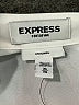 Express 100% Polyester Ivory Long Sleeve Blouse Size XL - photo 7