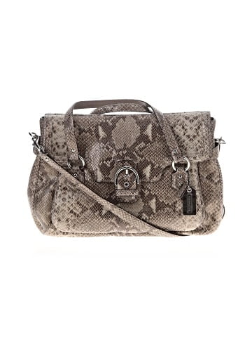 Coach Factory Leather Satchel (view 1)