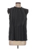 Adrianna Papell Black Sleeveless Blouse Size M - photo 1