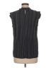 Adrianna Papell Black Sleeveless Blouse Size M - photo 2