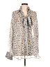 No. 21 Ivory Long Sleeve Blouse Size EU (IT) 46 / US 10 - photo 1