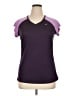 Nike 100% Recycled Polyester Purple Active T-Shirt Size XL - photo 1