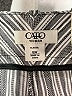 Cato 100% Polyester Stripes Gray Shorts Size 16 - photo 3
