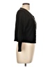 Ellen Tracy Black Cardigan Size L - photo 4