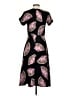 Ann Taylor 100% Polyester Paisley Black Casual Dress Size 2 - photo 2