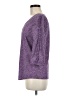Maison Scotch 100% Polyester Purple 3/4 Sleeve Top Size Med (2) - photo 5