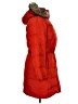 Lands' End 100% Polyester Red Coat Size 14 - 16 - photo 4