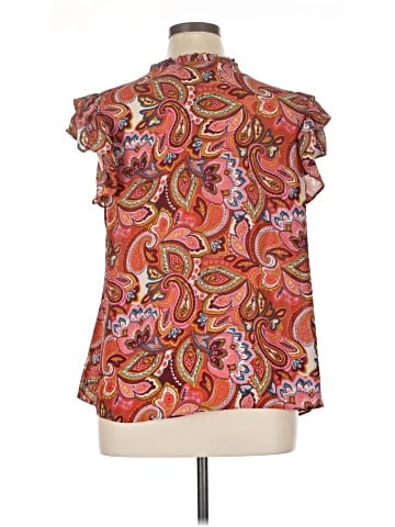 Mix Nouveau Short Sleeve Blouse (view 2)