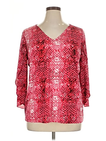 Calvin Klein 3/4 Sleeve Blouse (view 1)