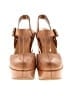 Kork-Ease 100% Leather Tan Wedges Size 5 - photo 2