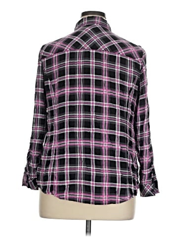 Torrid Long Sleeve Button-Down Shirt (view 2)
