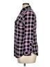 Torrid 100% Rayon Plaid Purple Long Sleeve Button-Down Shirt Size 1X Plus (1) - photo 5
