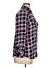 Torrid 100% Rayon Plaid Purple Long Sleeve Button-Down Shirt Size 1X Plus (1) - photo 4